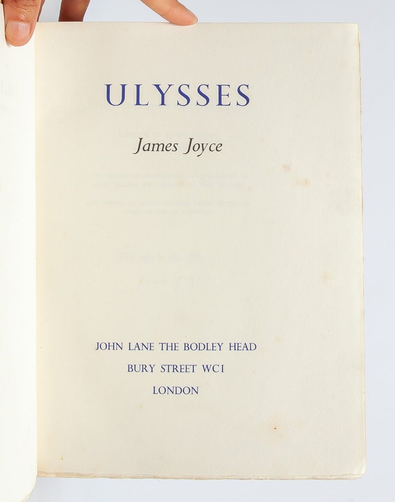 Ulysses (Signed Limited edition)