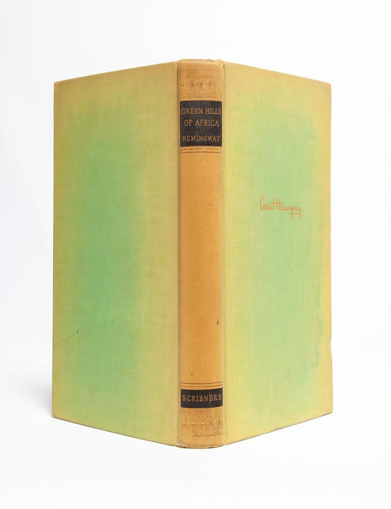 Green Hills of Africa (Inscribed first edition)