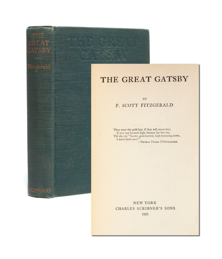 Item #5257) The Great Gatsby. F. Scott Fitzgerald