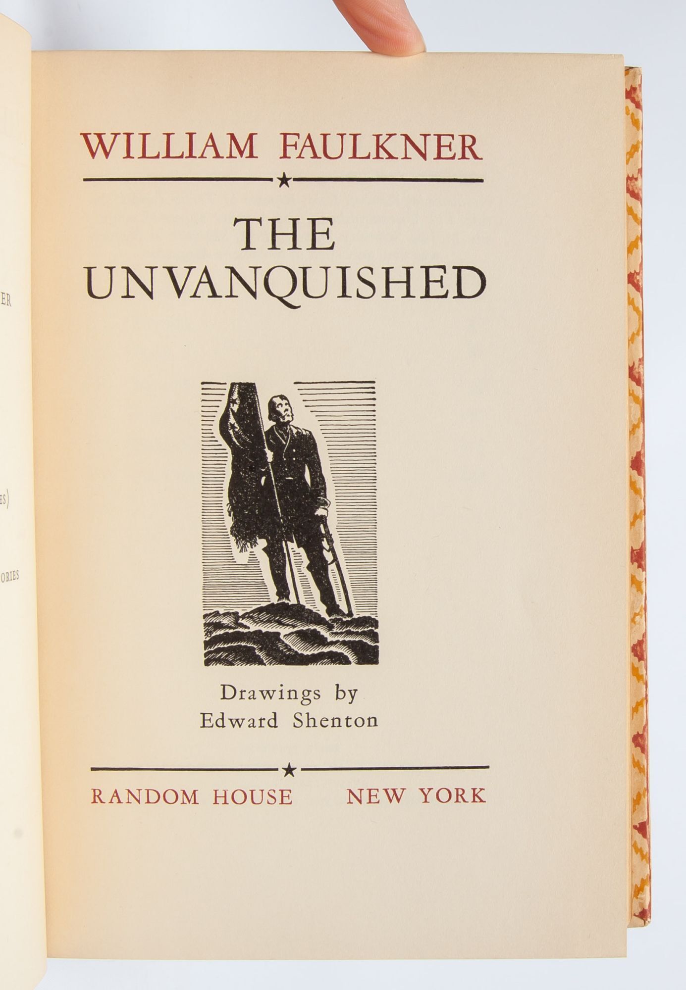 The Unvanquished Signed limited edition | William Faulkner | First
