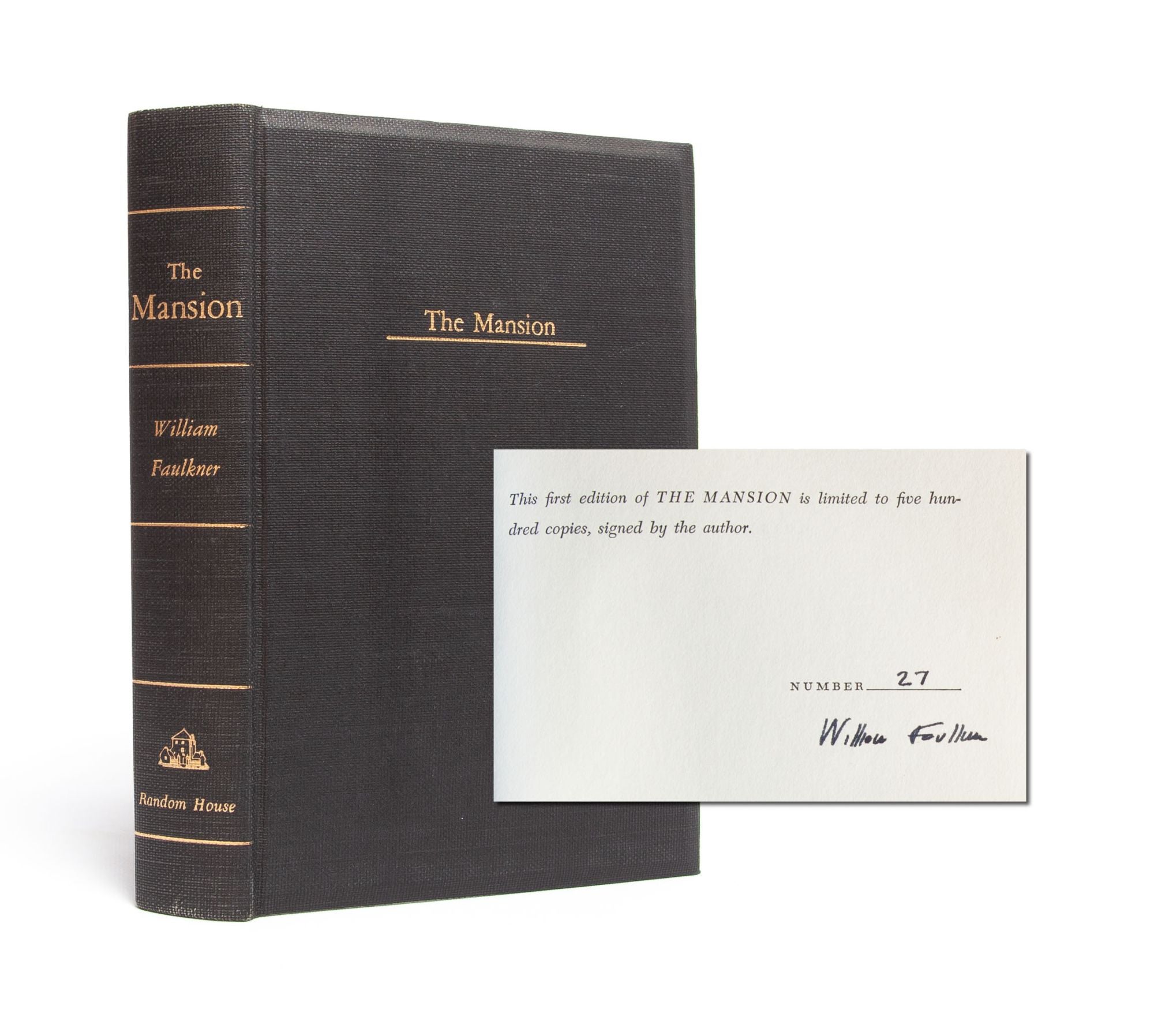 The Mansion Signed limited edition | William Faulkner | First edition