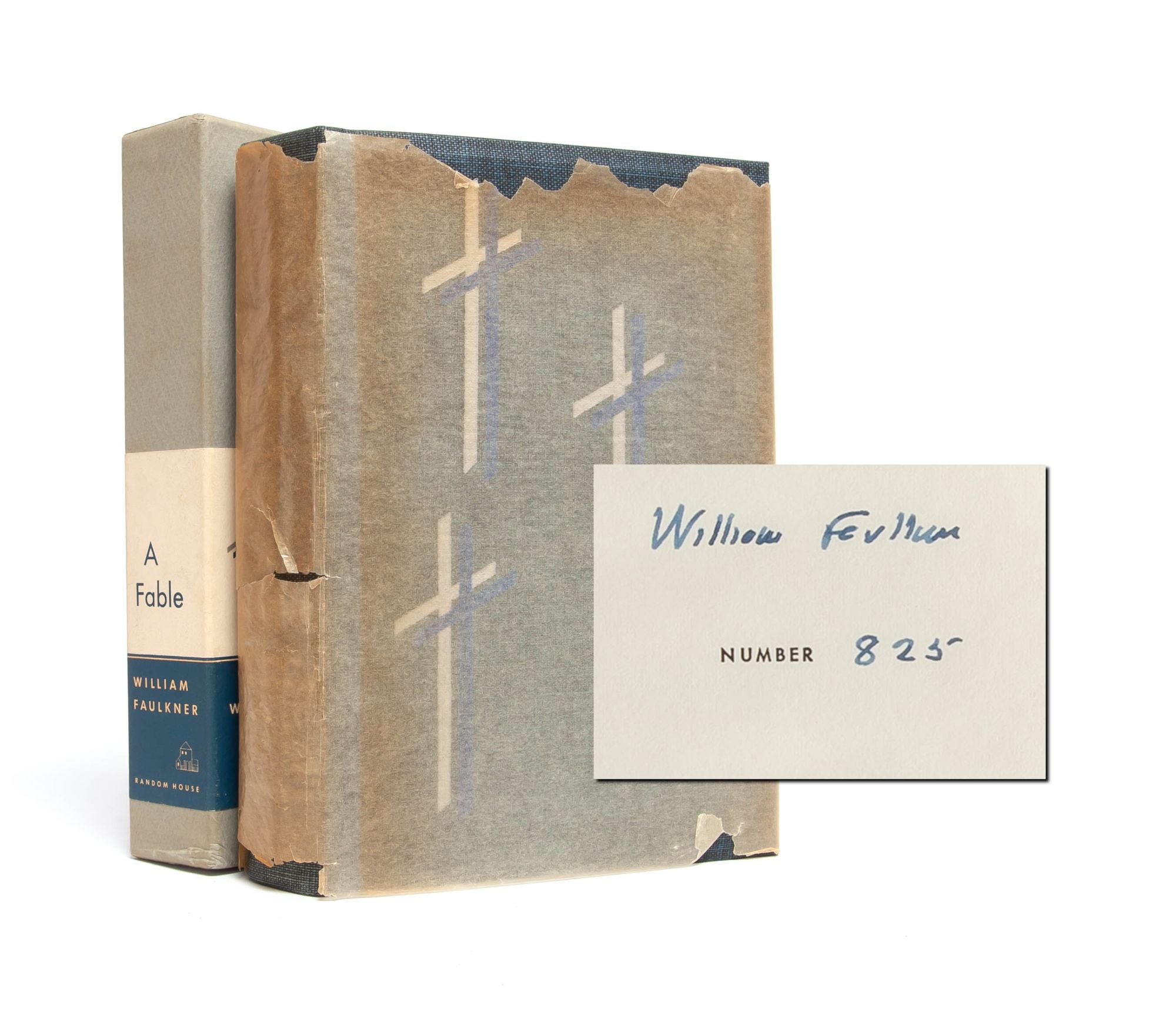 (Item #5305) A Fable (Signed limited edition). William Faulkner.