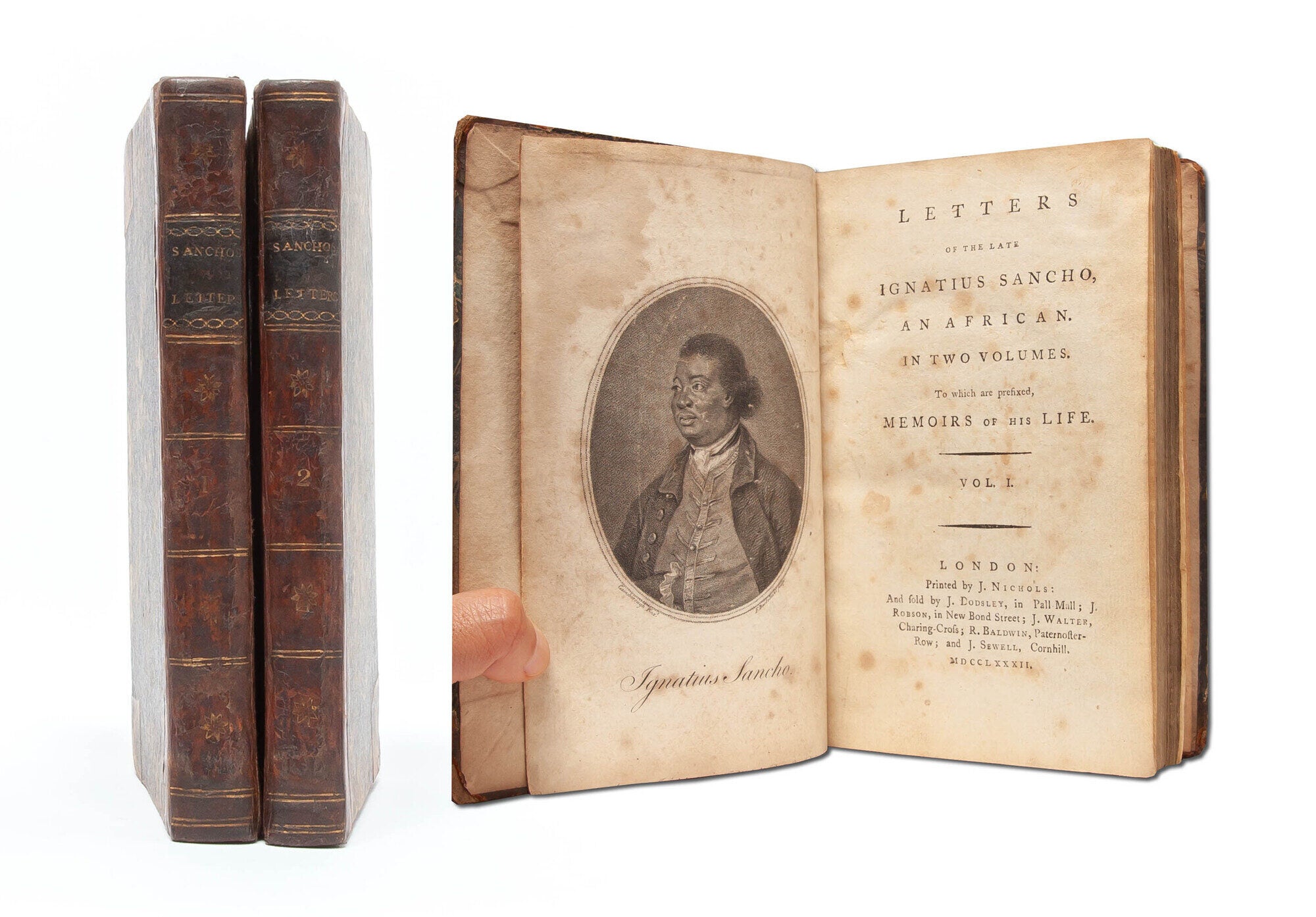 (Item #5310) The Letters of the Late Ignatius Sancho, an African...To Which are Prefixed, Memoirs of His Life (in 2 vols.). BIPOC, Ignatius Sancho, Memoir.