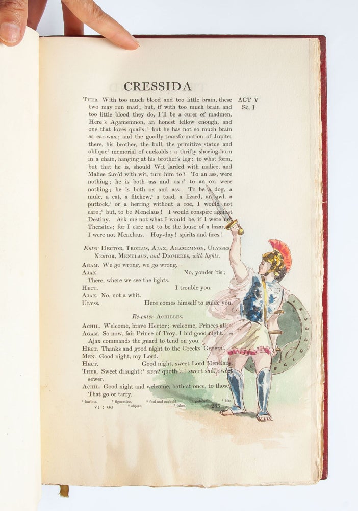 The History of Troilus and Cressida [from] The Works of Shakespeare (Extra-Illustrated)