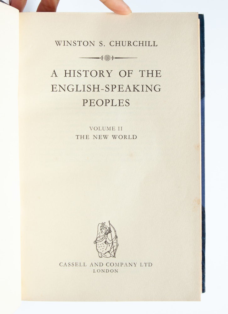 A History of the English Speaking Peoples (in 4 vols.)