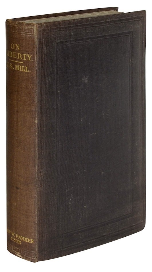 (Item #534) ON LIBERTY. John Stuart Mill.