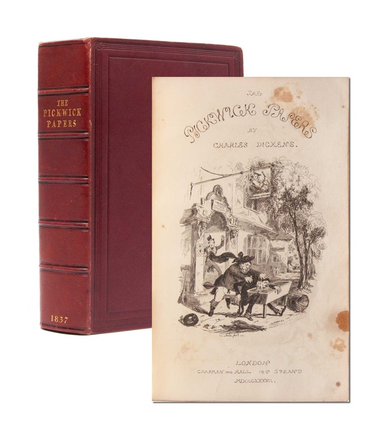 Item #5371) The Posthumous Papers of the Pickwick Club. Charles Dickens