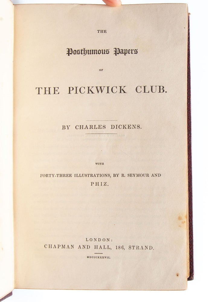 The Posthumous Papers of the Pickwick Club