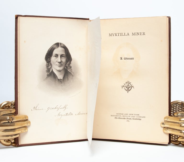 Memoir of Myrtilla Miner (Association Copy)
