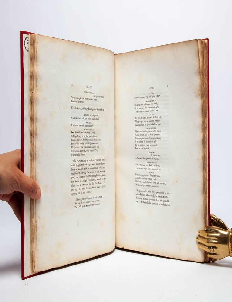 Faustus, from the German of Goethe