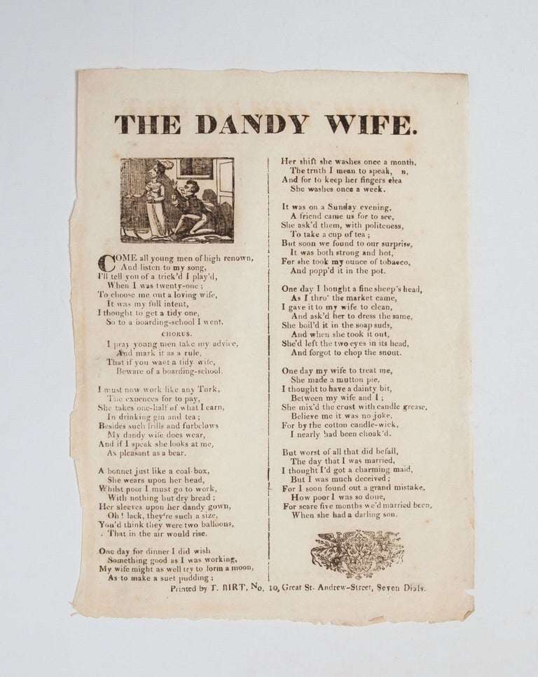 Item #5421) The Dandy Wife. Honorable Prostitution, Marital Economies, Sex, Women's Education,...
