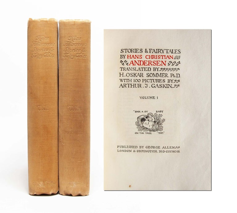 Item #5428) Stories and Fairy Tales (in 2 vols.). Hans Christian Andersen, Arthur Gaskin
