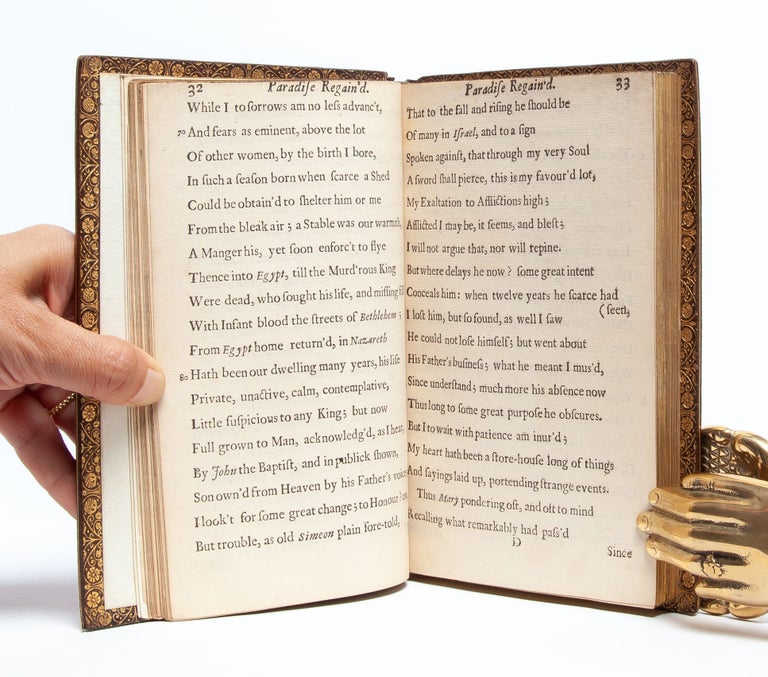 Paradise Regain'd. A Poem. In IV Books. To which is added Samson Agonistes.