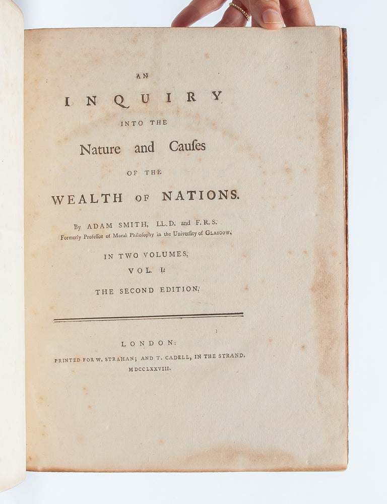 An Inquiry into the Nature and Causes of the Wealth of Nations