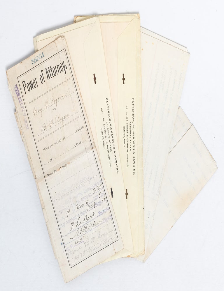 Collection Relating to the Financial Empire of a Woman & her Daughter