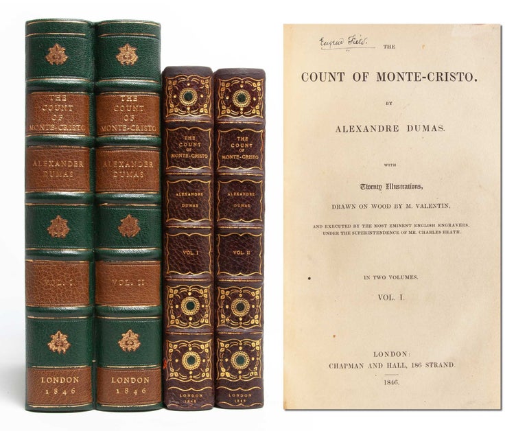 Item #5491) The Count of Monte-Cristo (2 vols.). Alexandre Dumas