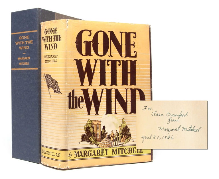 Item #5535) Gone with the Wind (Inscribed First Edition). Margaret Mitchell