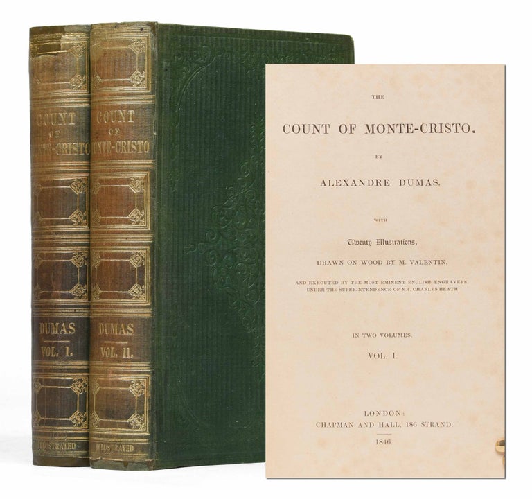 Item #5564) The Count of Monte-Cristo (in 2 vols.). Alexandre Dumas