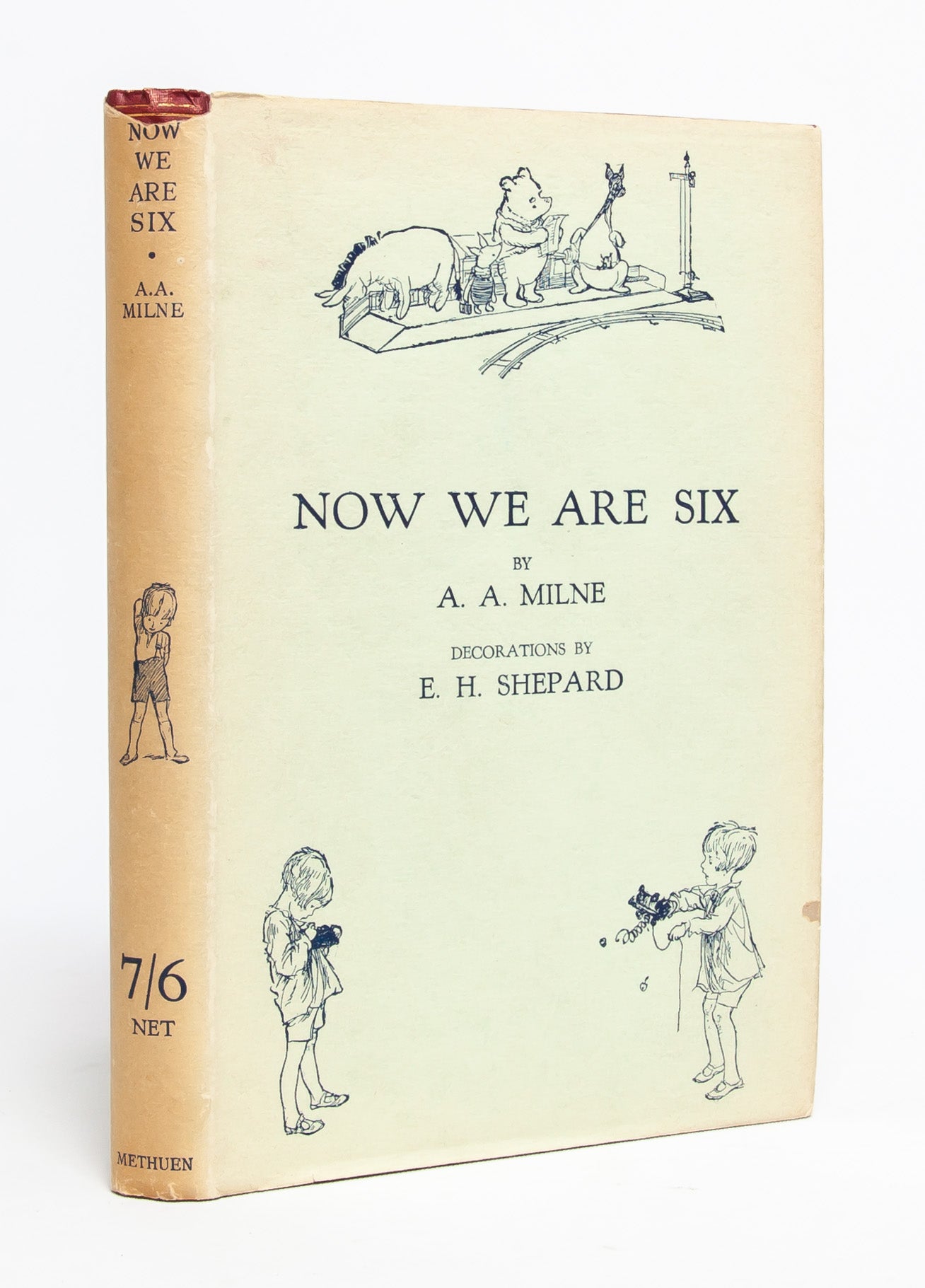 (Item #5566) Now We Are Six. A. A. Milne, E H. Shepard.