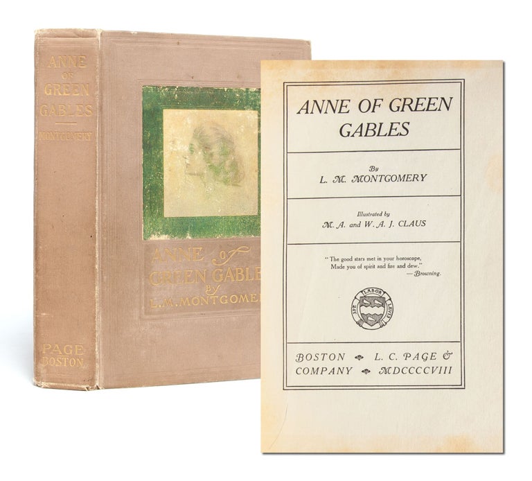 Item #5576) Anne of Green Gables. L. M. Montgomery, Lucy Maud