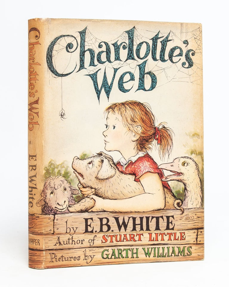 Item #5578) Charlotte's Web. E. B. White, Elwyn Brooks