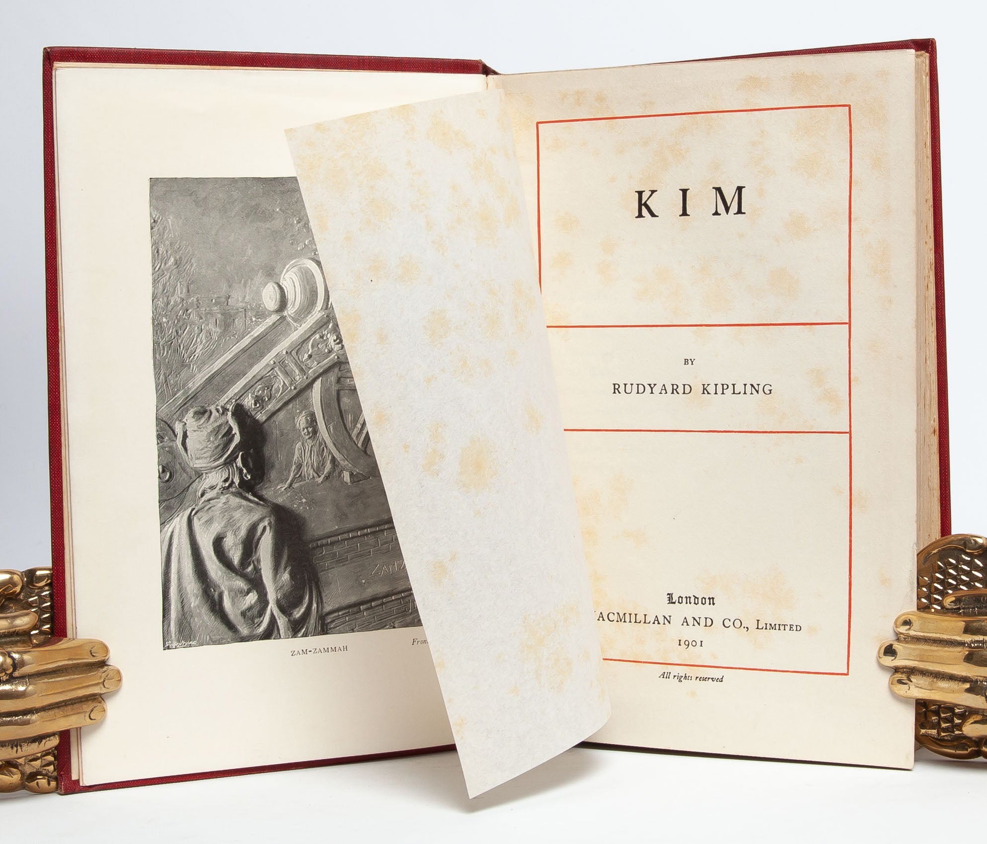 Kim | Rudyard Kipling | First UK Edition