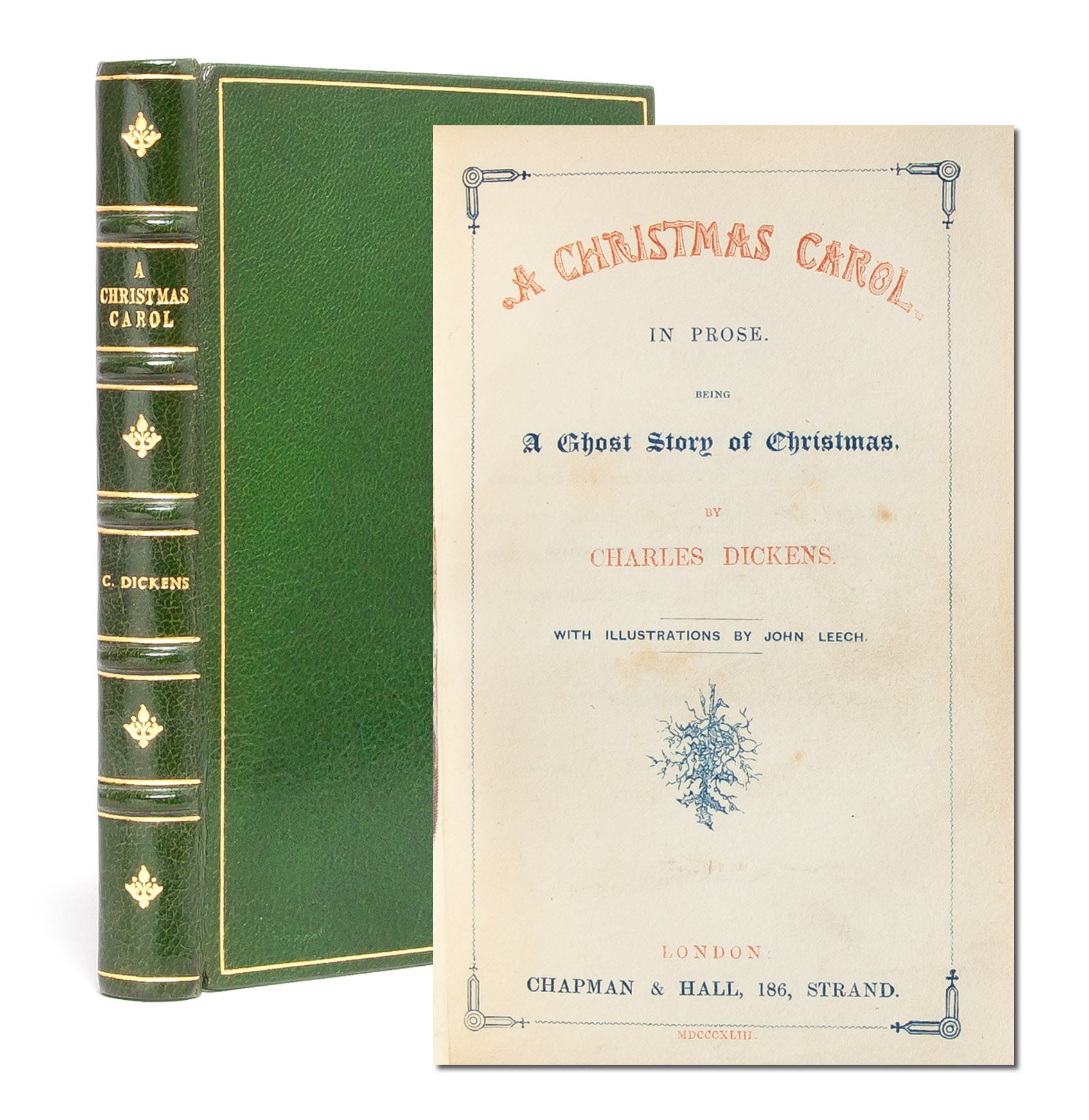 (Item #5581) A Christmas Carol. Charles Dickens.