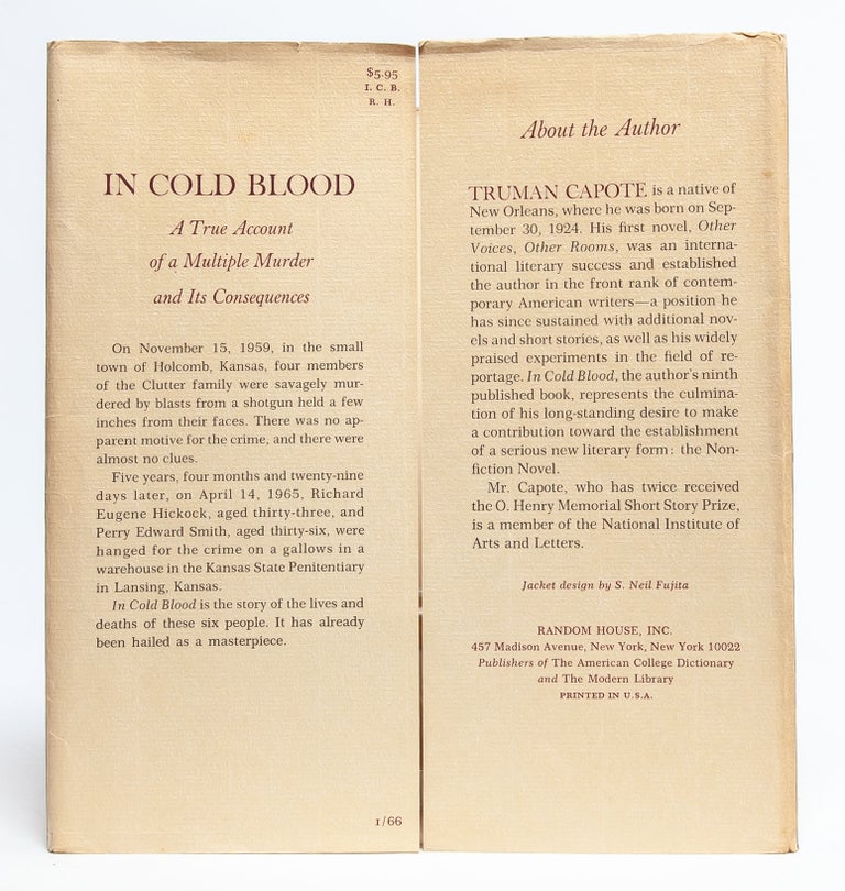 In Cold Blood (Signed First edition)