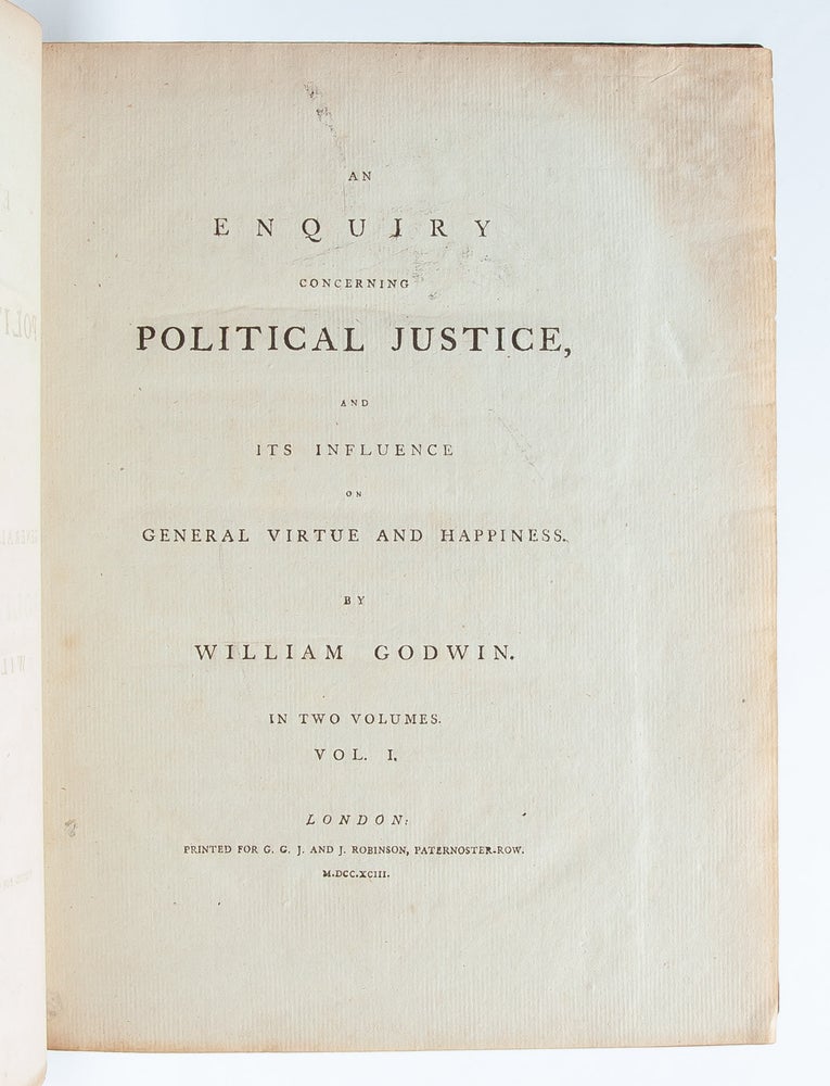 Enquiry Concerning Political Justice