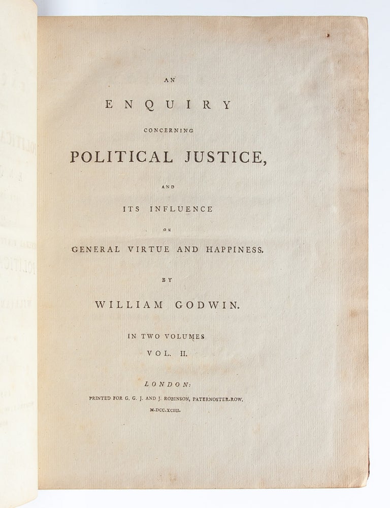 Enquiry Concerning Political Justice