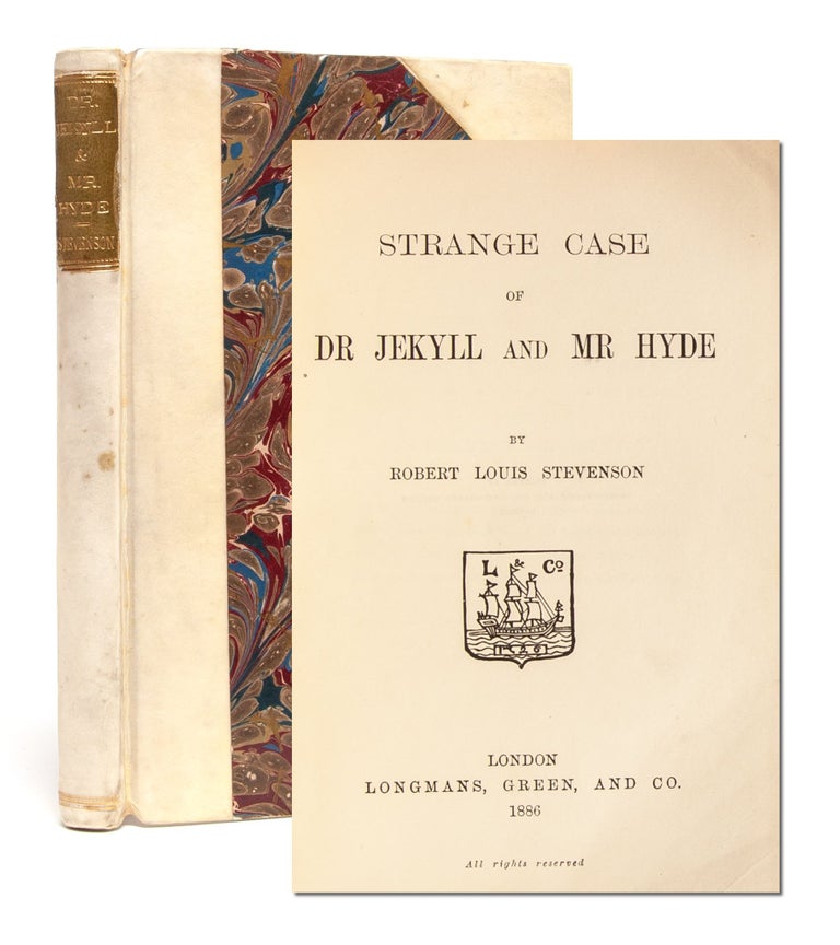 Item #5611) Strange Case of Dr. Jekyll and Mr. Hyde. Robert Louis Stevenson
