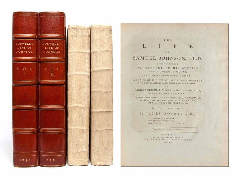 Item #5615) The Life of Samuel Johnson, LL.D. James Boswell