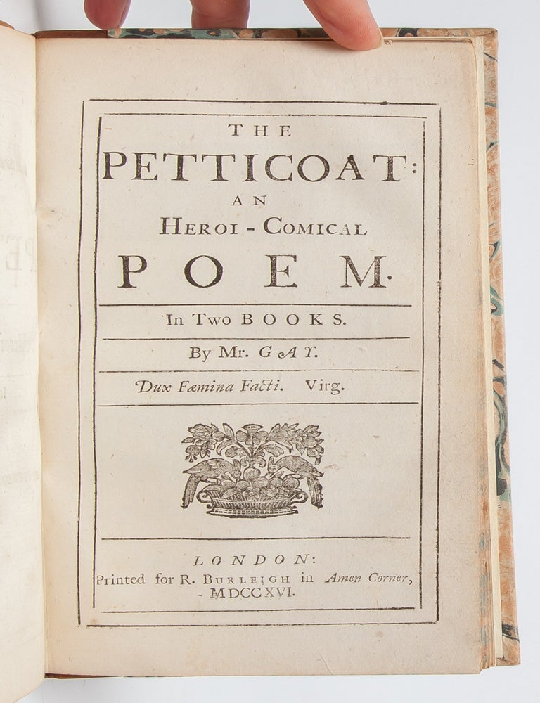 The Petticoat: An Heroi-comical Poem. In two books