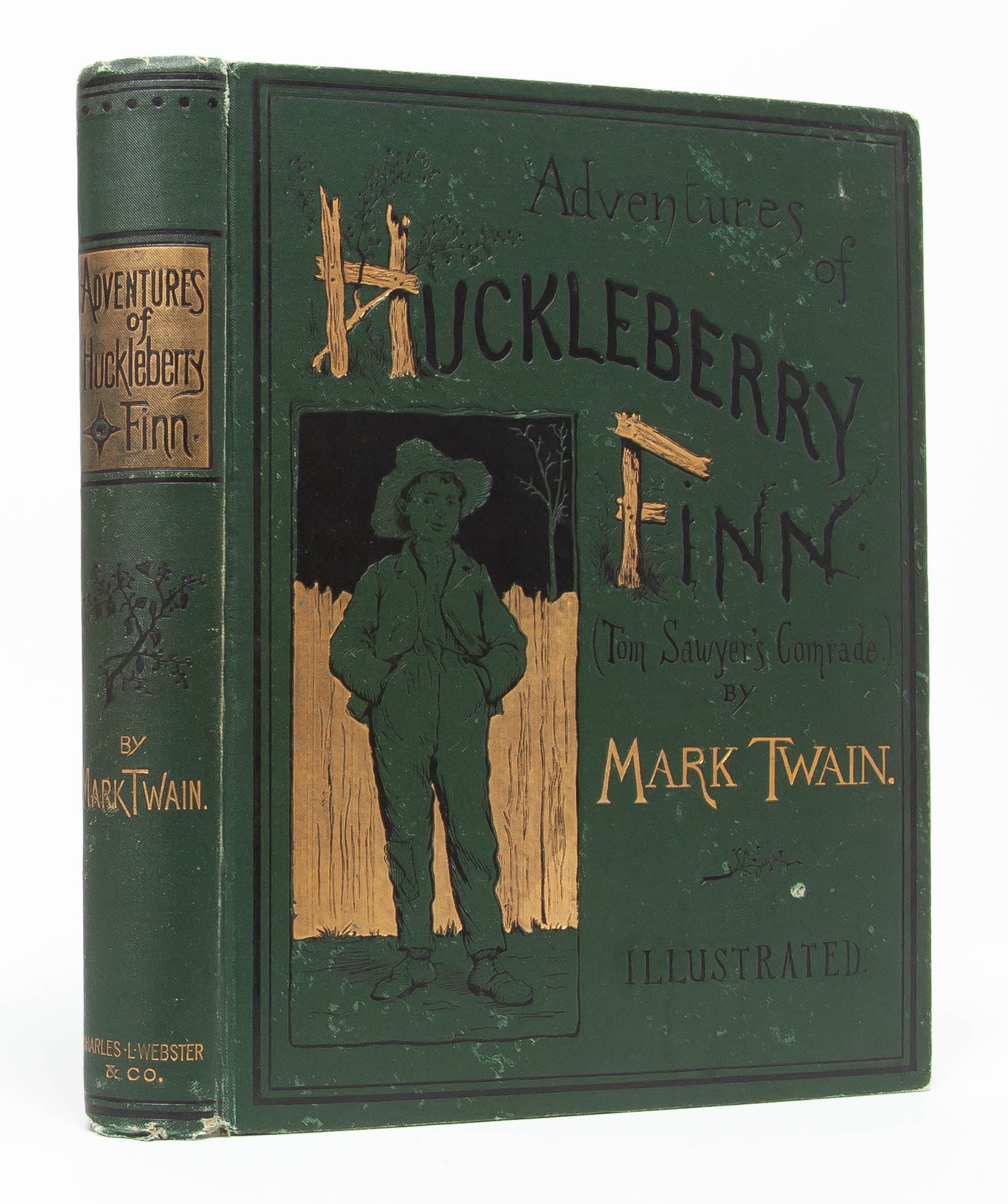 (Item #5647) Adventures of Huckleberry Finn. Mark Twain, Samuel L. Clemens.