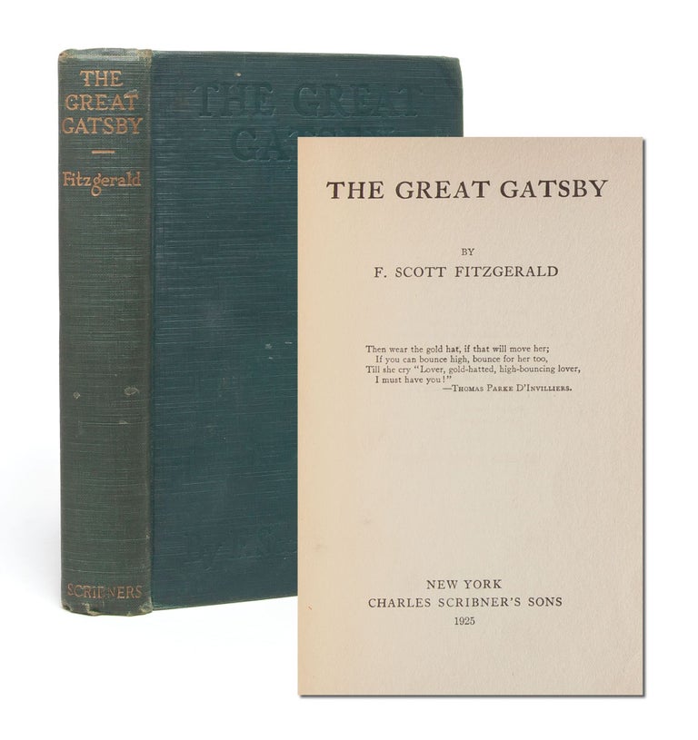 Item #5701) The Great Gatsby. F. Scott Fitzgerald