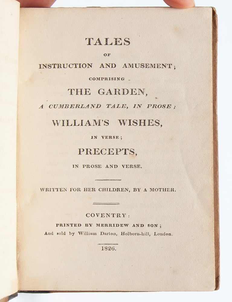 Tales of Instruction and Amusement (Family association copy)
