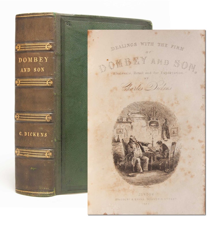 Item #5741) Dombey and Son (Extra-illustrated). Charles Dickens