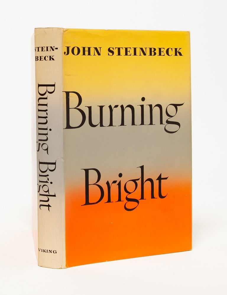 Item #5782) Burning Bright. John Steinbeck