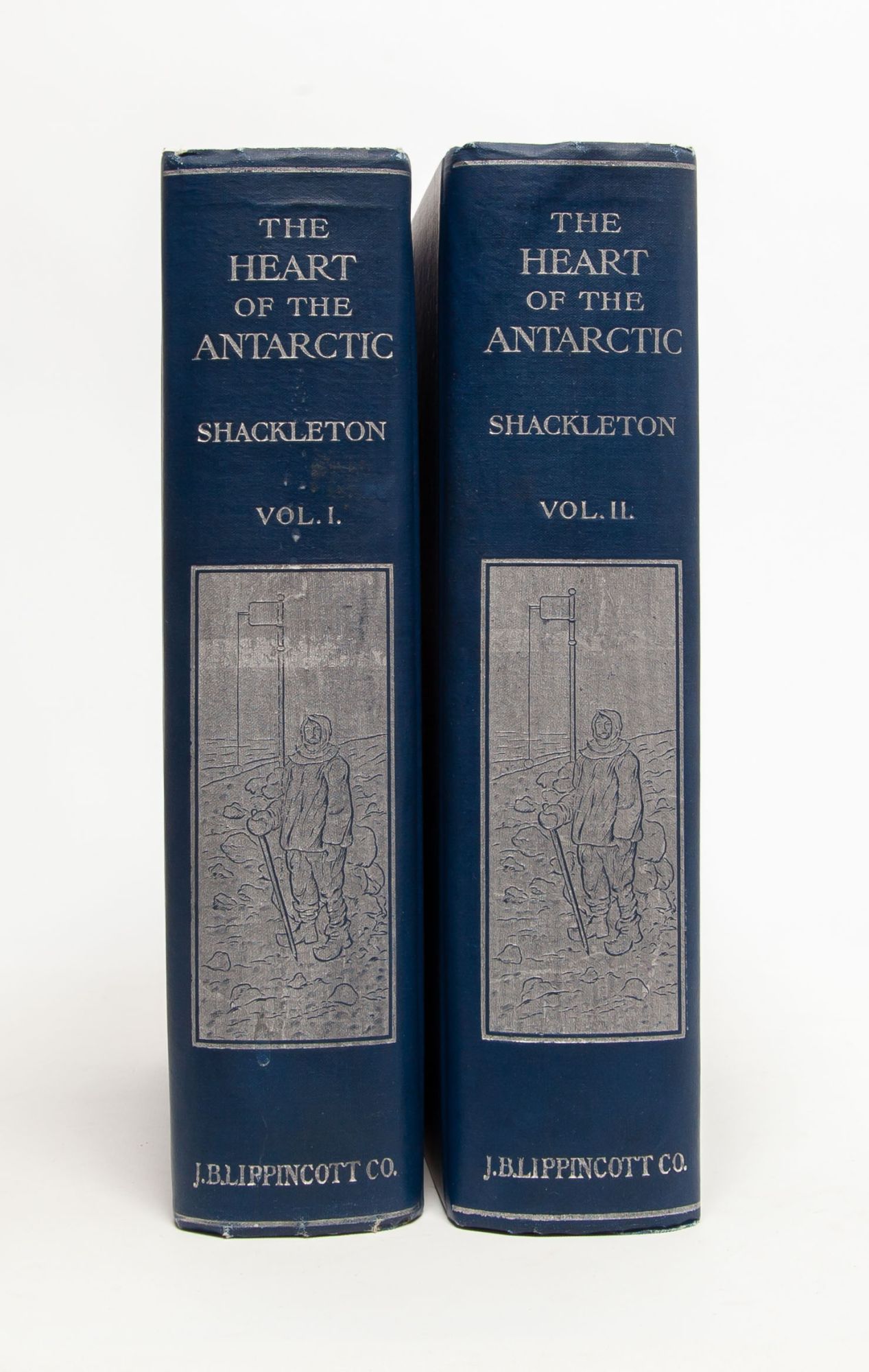 (Item #5798) The Heart of the Antarctic; Being the Story of the British Antarctic Expedition, 1907-1909. E. H. Shackleton, Hugh Robert Mill, intro.