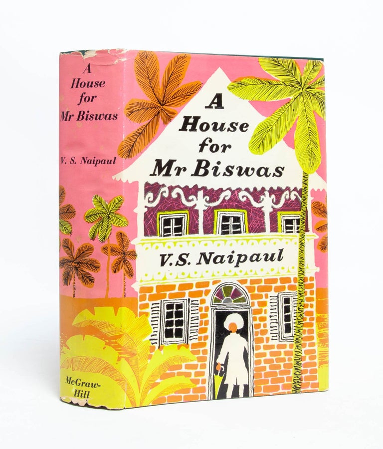 Item #5833) A House for Mr. Biswas (Reviewer's copy). V. S. Naipaul