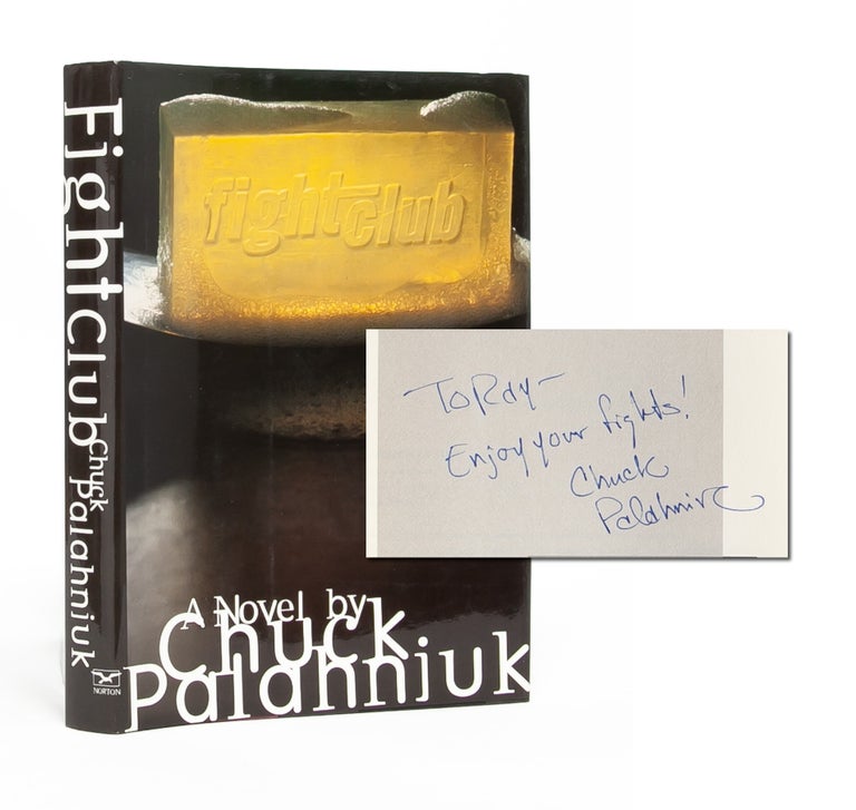 Item #5834) Fight Club (Signed first edition). Chuck Palahniuk
