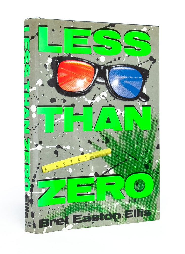 Item #5837) Less Than Zero. Bret Easton Ellis