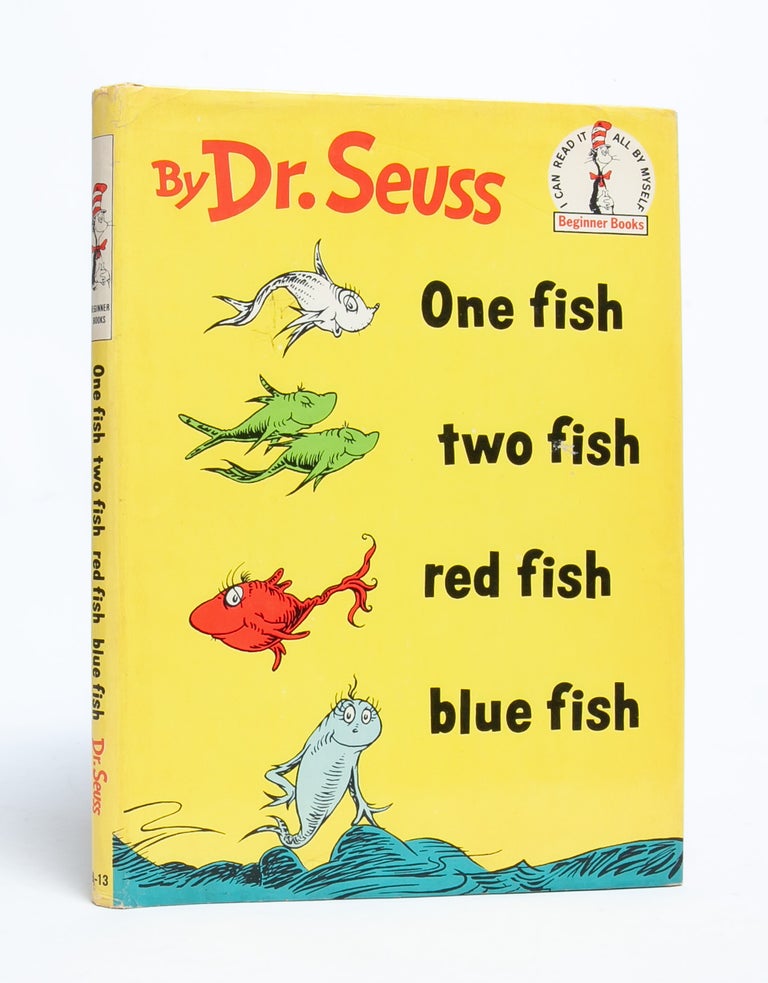 Item #5847) One Fish Two Fish Red Fish Blue Fish. Dr. Seuss, Theodore S. Geisel