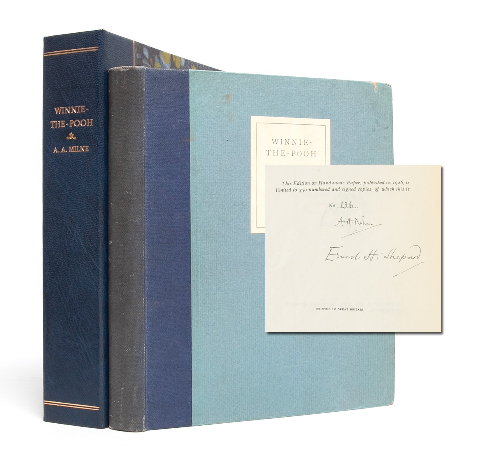 (Item #5889) Winnie-the-Pooh (Signed limited edition). A. A. Milne, E. H. Shepard.