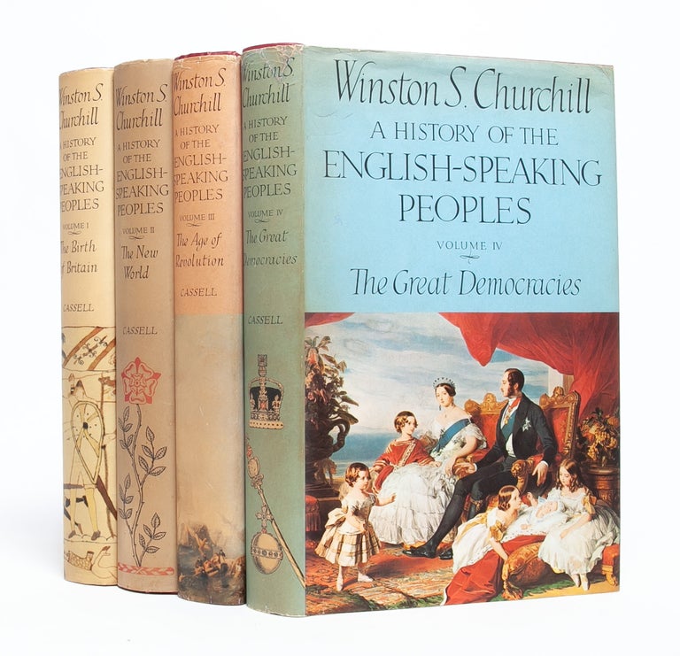 History of the English Speaking Peoples (in 4 vols. Winston Churchill.