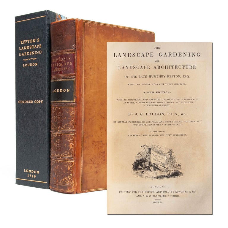 Item #5900) The Landscape Gardening and Landscape Architecture of the Late Humphrey Repton......