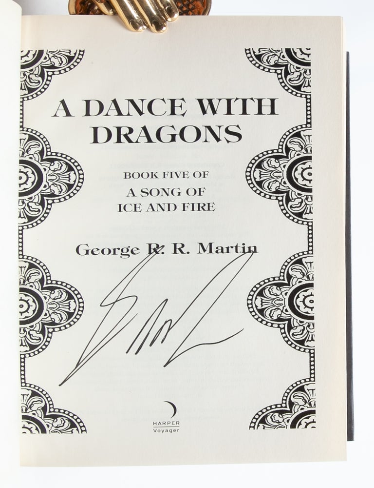 A Game of Thrones series (3 Signed)