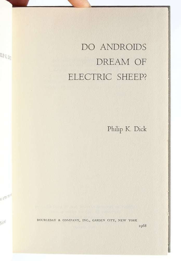 Do Androids Dream of Electric Sheep?