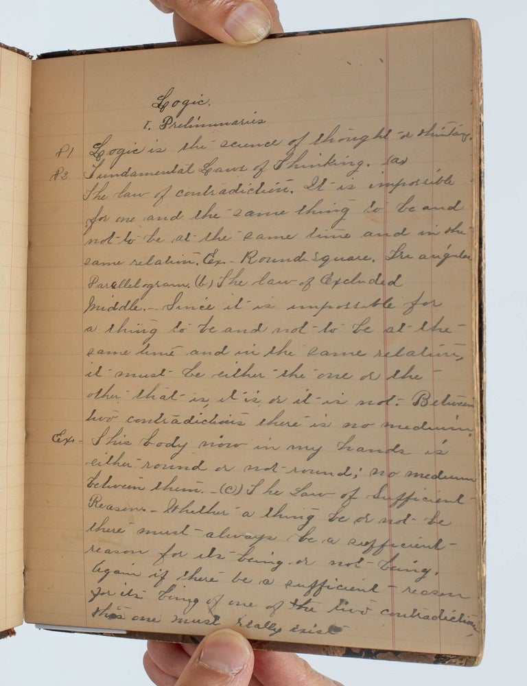 Keystone Normal School Course Notebook
