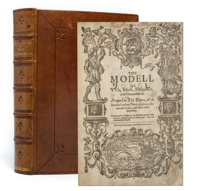 Item #5966) The Modell of Wit, Mirth, Eloquence, and Conuersation [The Decameron Containing an...